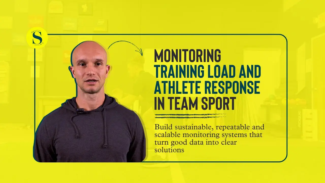Monitoring training load and athlete response in team sport